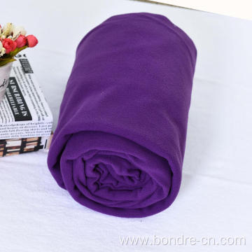 Solid Color Polar Fleece Spring Summer Blankets